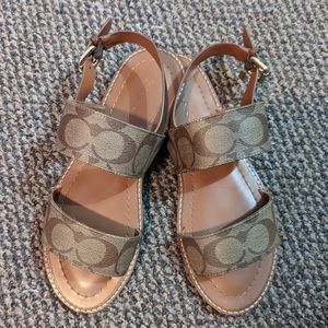 Coach sandals